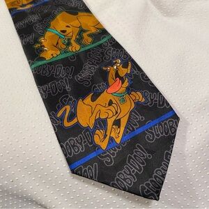 Scooby Doo Wear Tie‎ Mens 100% Silk Vintage